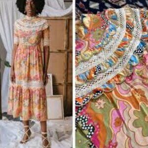 CeliaB abstract floral dress